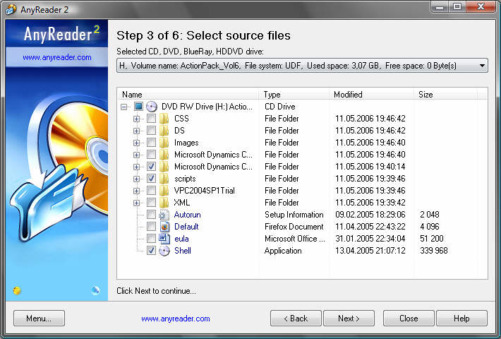 CD data recovery / DVD data recovery software