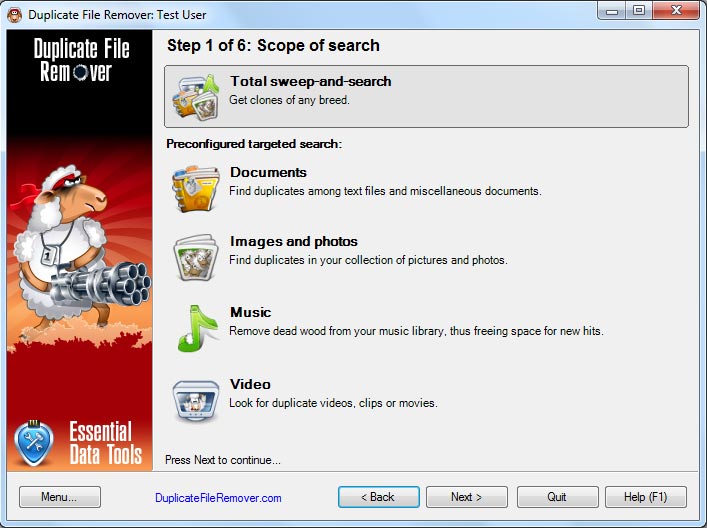 Duplicate File Remover Pro 5.6